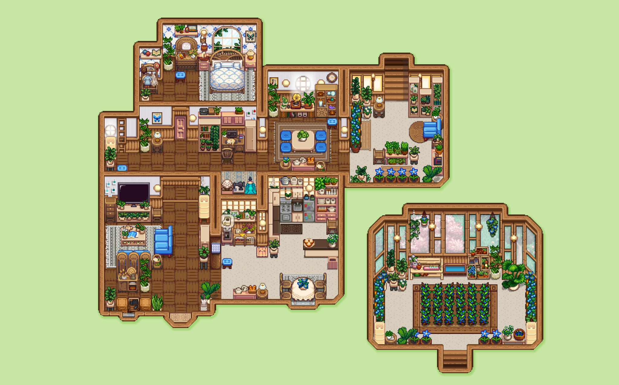 Kisaa's Cozy Rustic Farmhouse