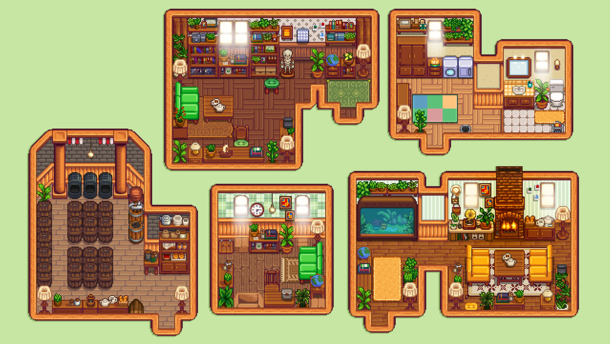 Kisaa's Tiny Rooms Pack for PIF