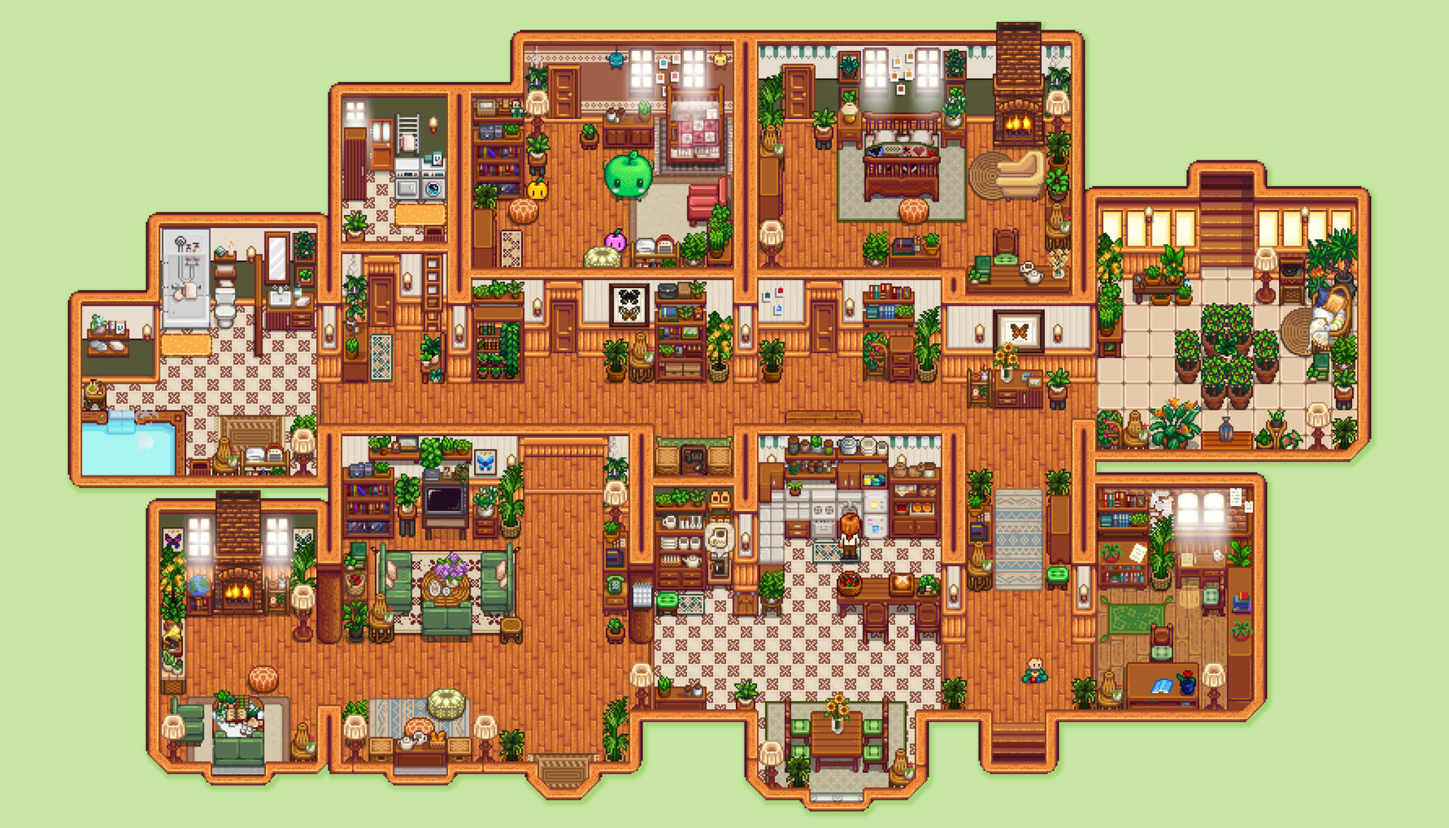 Kisaa's Cozy Rustic Farmhouse